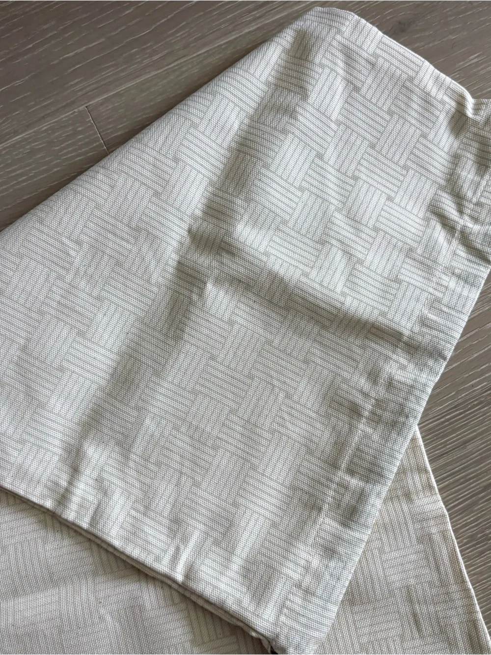Bottega Veneta Cream Dust Bag with Black Logo